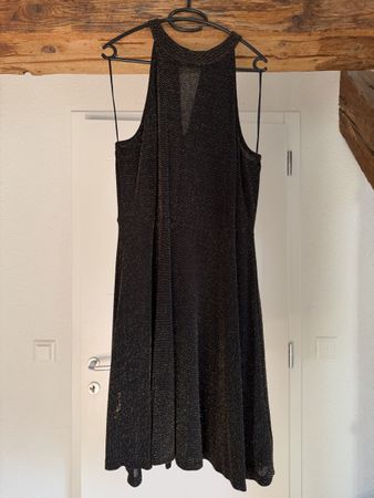 Robe noir à paillettes 44
