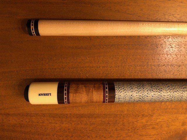 Stecche da biliardo: Billard Queue der Marke "Lishan" mit Etui und Zubehör. – Usato da Winterthur venduto da Tanfol 1