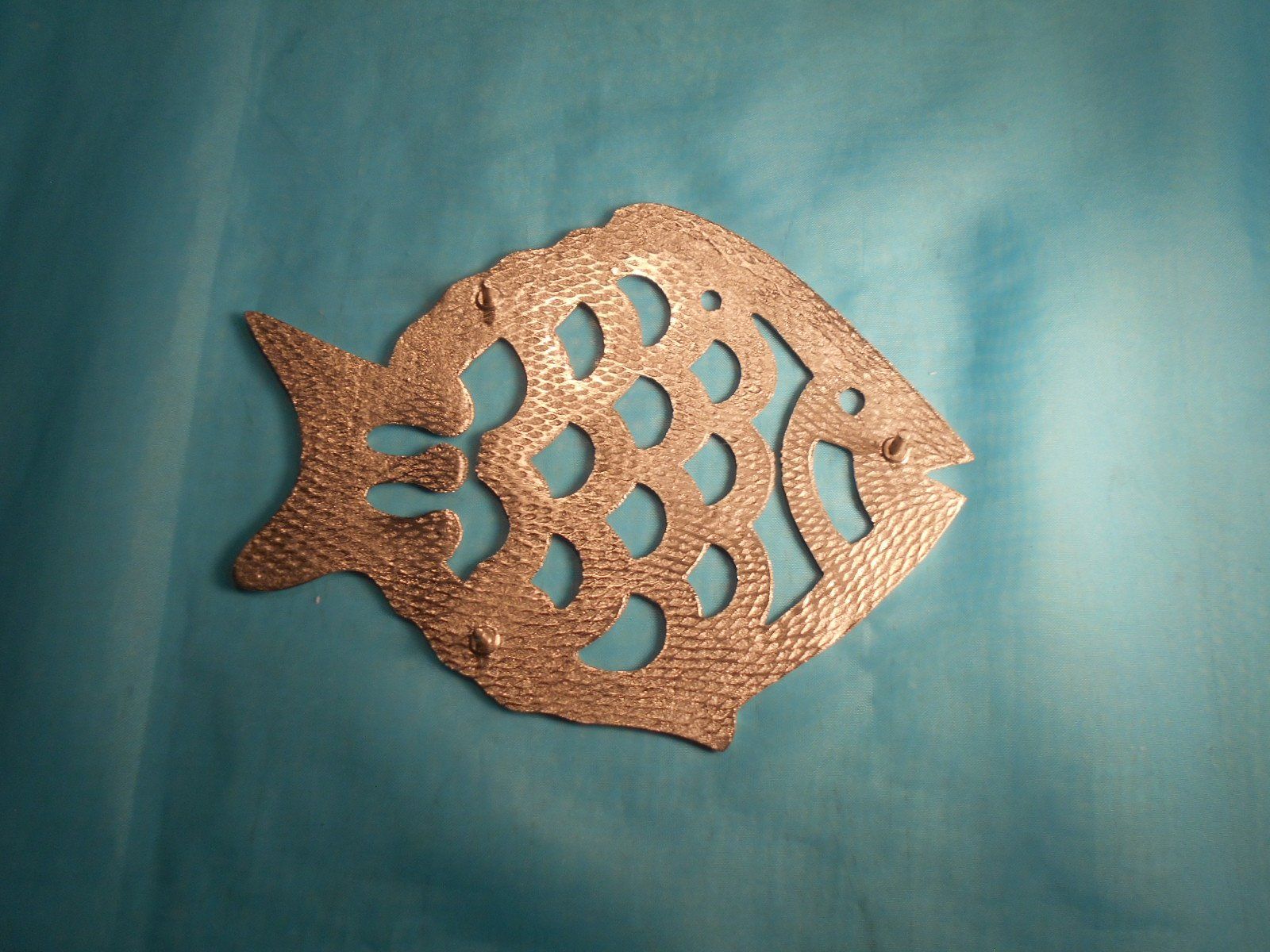 Untersetzer: Untersetzer Fisch, Edelstahl – Gebraucht aus Bellach von JingleCherry 2