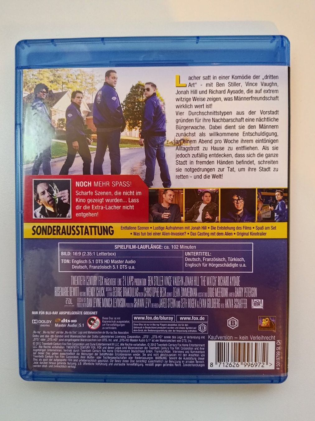 Alle DVDs: The Watch - Nachbarn Der 3. Art – Gebraucht aus Liestal von Kratzilla 2