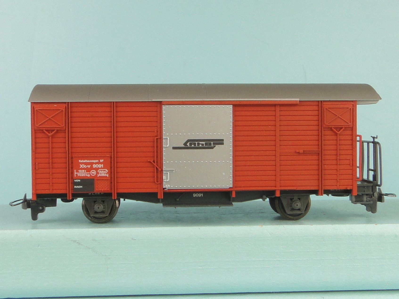 Bemo Modellini di ferrovie: Bemo H0m 2261 RhB Xk-v 9091, NEU – Usato da Bülach venduto da cann11 1