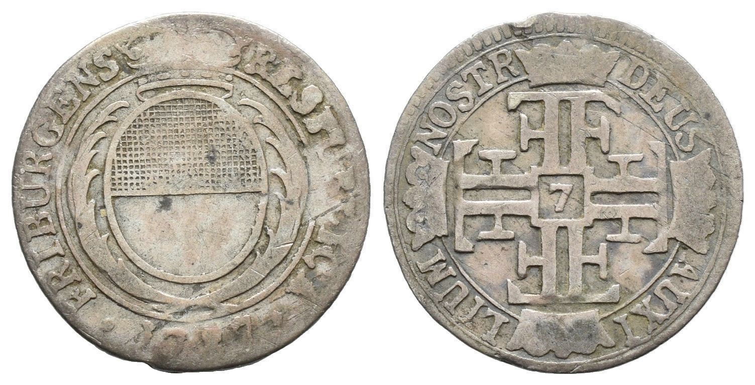 Tutti le monete: Freiburg 7 Kreuzer 1787  /3577 – Usato da Trimbach venduto da Solothurn1