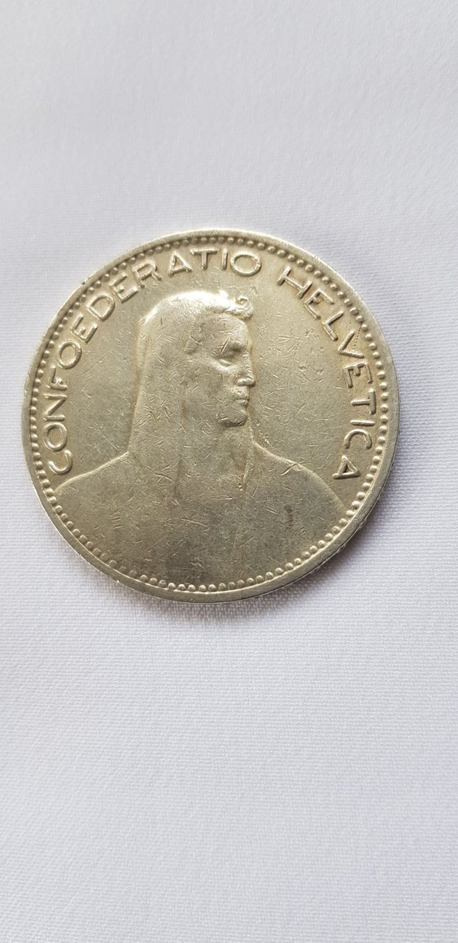 Tutti le monete: 5 Franken 1923 Schweiz – Usato da Dällikon venduto da Toyfan 5