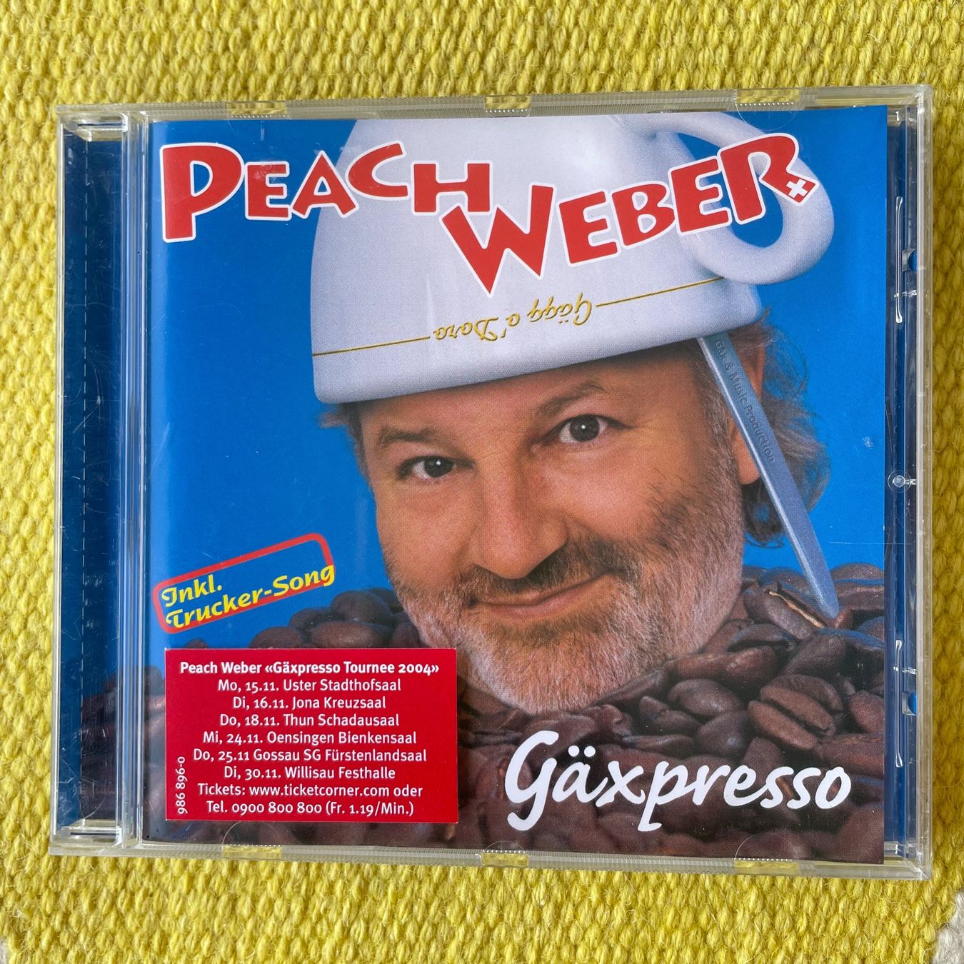CD: PEACH WEBER-GÄXPRESSO – Usato da Rorschacherberg venduto da CD-Roli