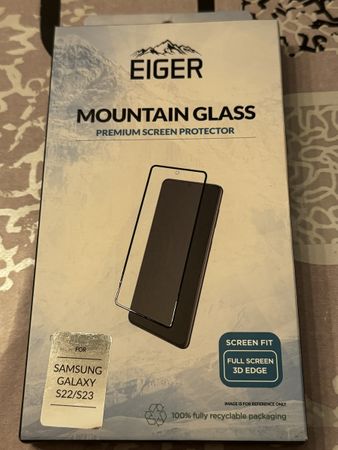 Panzerglas für Samsung Galaxy S22/S23, Eiger, neu