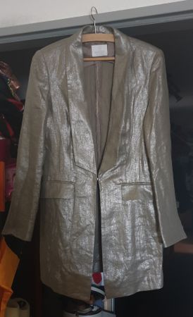 Madeleine Leinen-Glanz-Blazer Gr. 36
