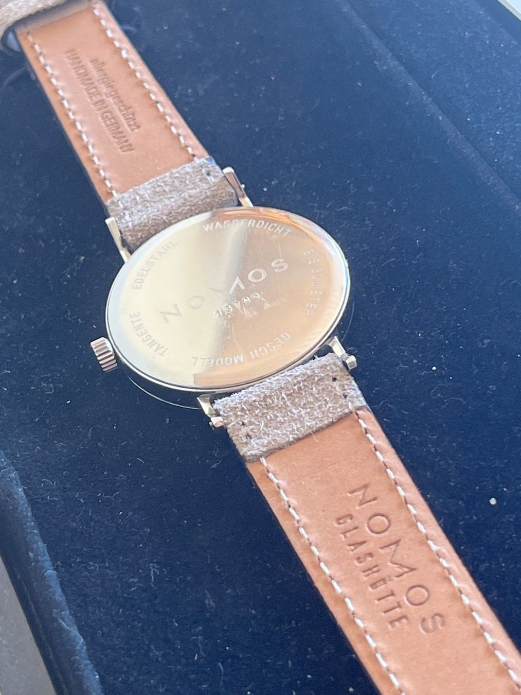 Nomos Orologi: Nomos Glashütte SA Tangente 35mm – Usato da Basel venduto da alakri 2