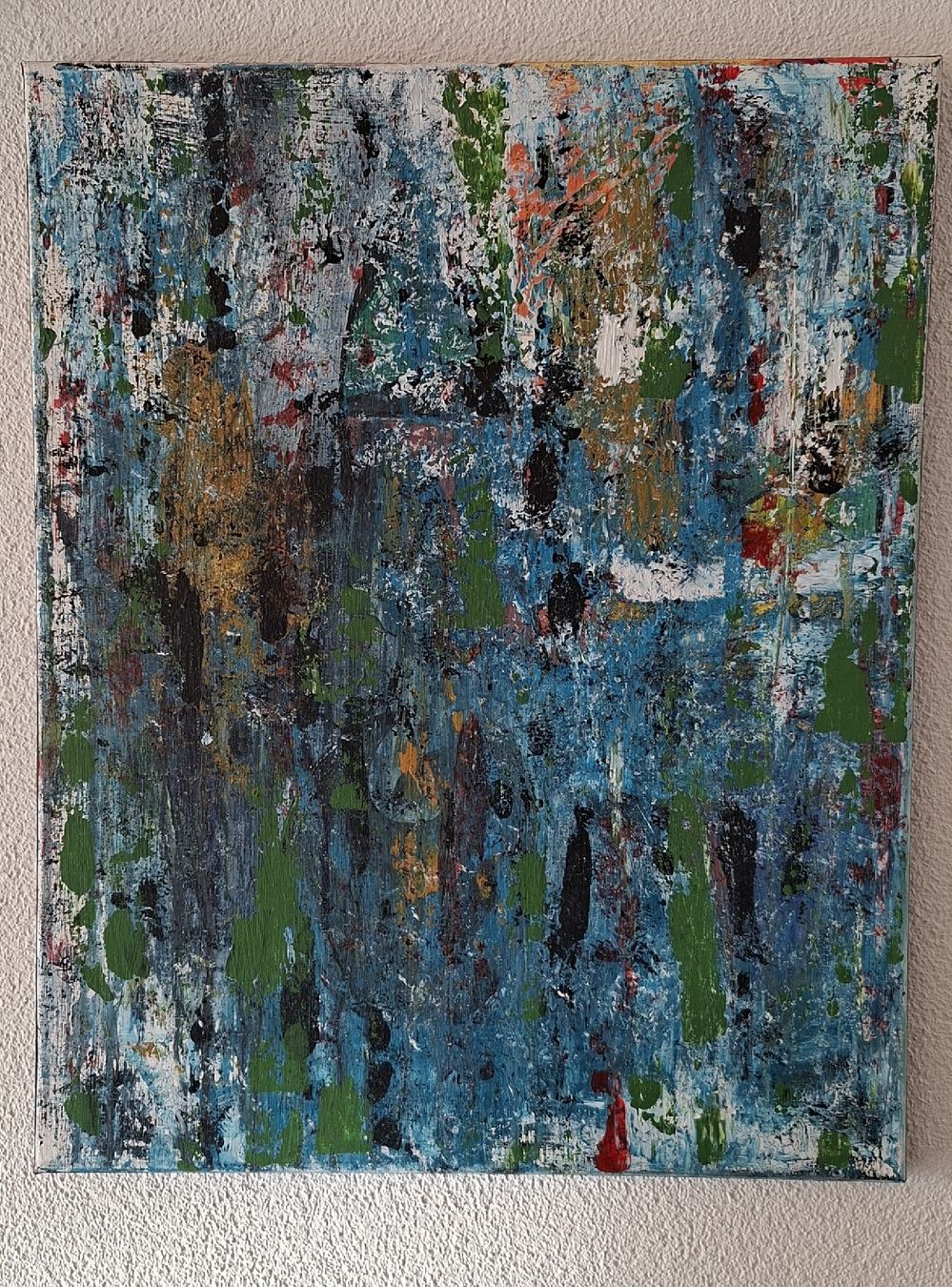 Dipinti: Gemälde " Geflecht" handmade 40×50 – Nuovo (secondo la descrizione) da Riehen venduto da Steinbock1970 2