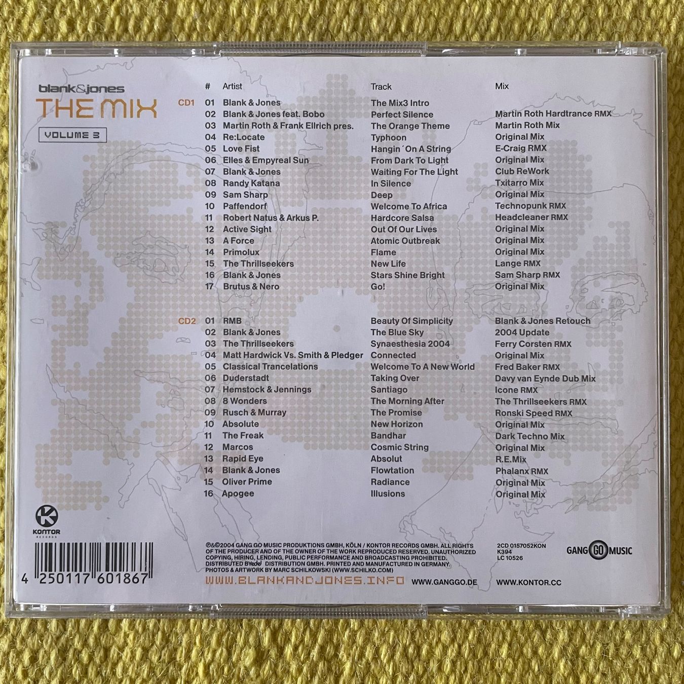 CDs: BLANK&JONES-2CD THE MIX VOL.3 – D'occasion à Rorschacherberg par CD-Roli 1