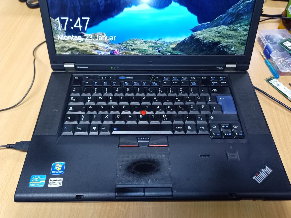 Laptop Lenovo W520 15,6