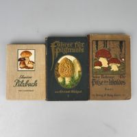 Drei historische Pilzbestimmungsbücher