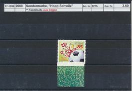 2008 "Hopp Schwiiz", aus Bogen, ** postfrisch