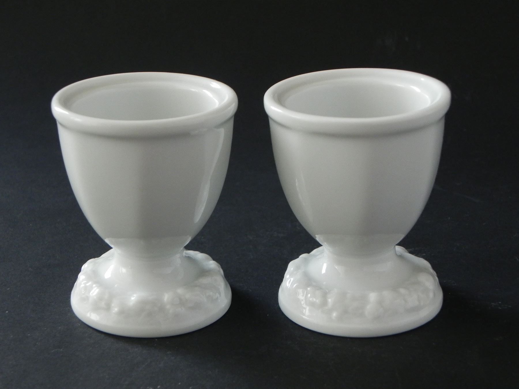 Rosenthal Altre Stoviglie: 2 Eierbecher Maria weiss ?? Classic Rose – Nuovo (secondo la descrizione) da Zürich venduto da LodgE-21