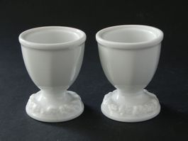 2 Eierbecher Maria weiss ?? Classic Rose
