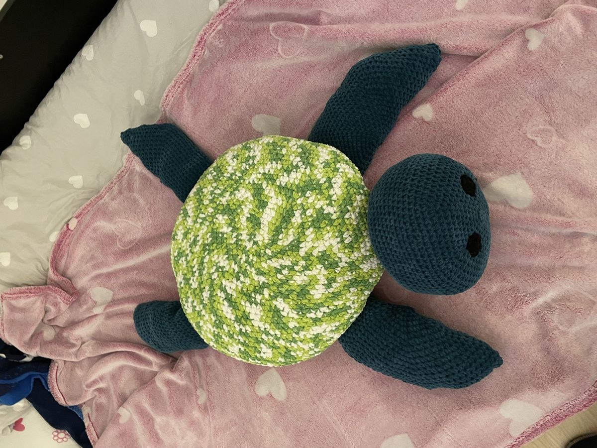Lana: Hand gehäkelte Schildkröte amigurumi – Usato da Airolo venduto da Bagaion99 2