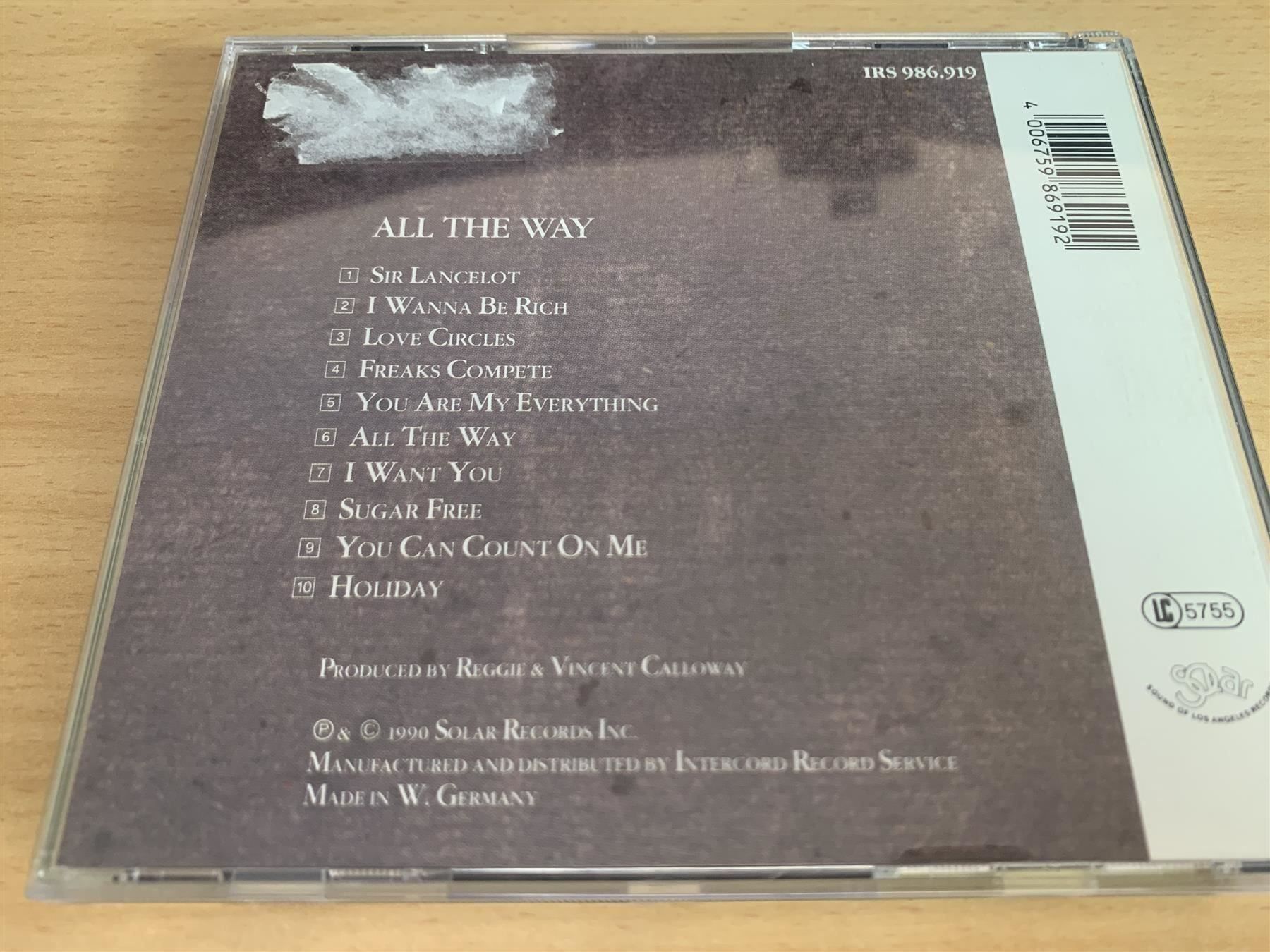 CD: Calloway – All The Way – Usato da Rikon im Tösstal venduto da Alpenmutz 1