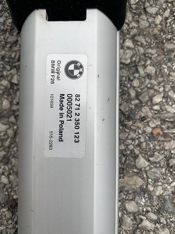 Portapacchi: Barre de toit BMW X4 – Usato da Sion venduto da mar_s6td 3