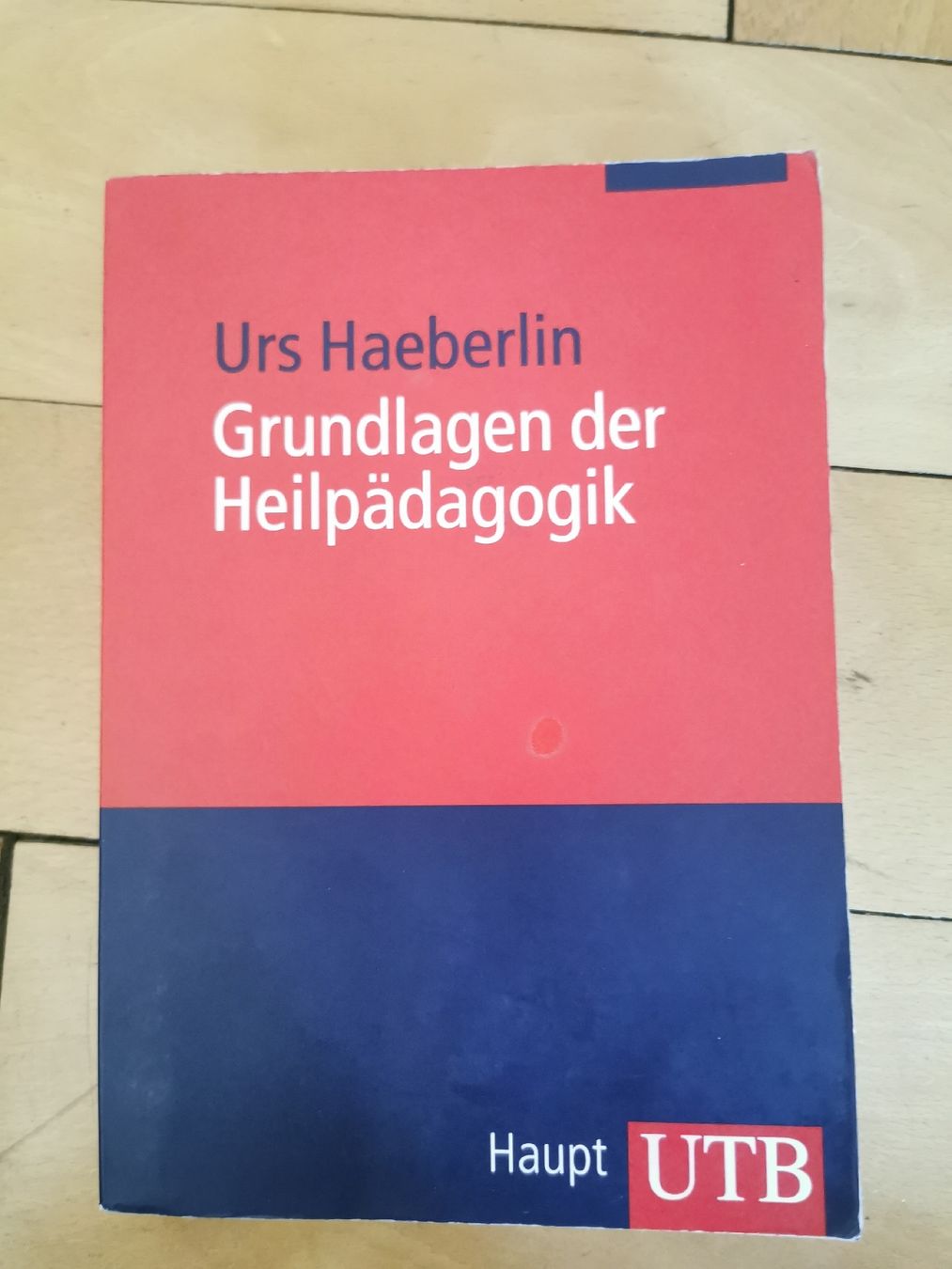 Libri: Grundlagen der Heilpädagogik – Nuovo (secondo la descrizione) da Bern venduto da cam_b7ts