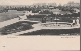 old UK Postcard WESTON SUPER MARE - CLARENCE PARK B. & D. ak