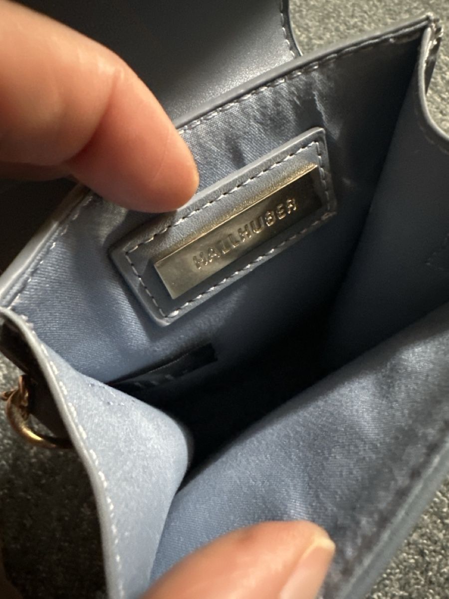 Hallhuber Borse da donna: Hallhuber  Handytasche blau mit Kette – Nuovo (secondo la descrizione) da Baltschieder venduto da YmroBe 2