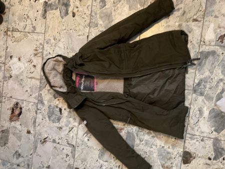Superdry Winterjacke Microfibre khaki akzeptabel