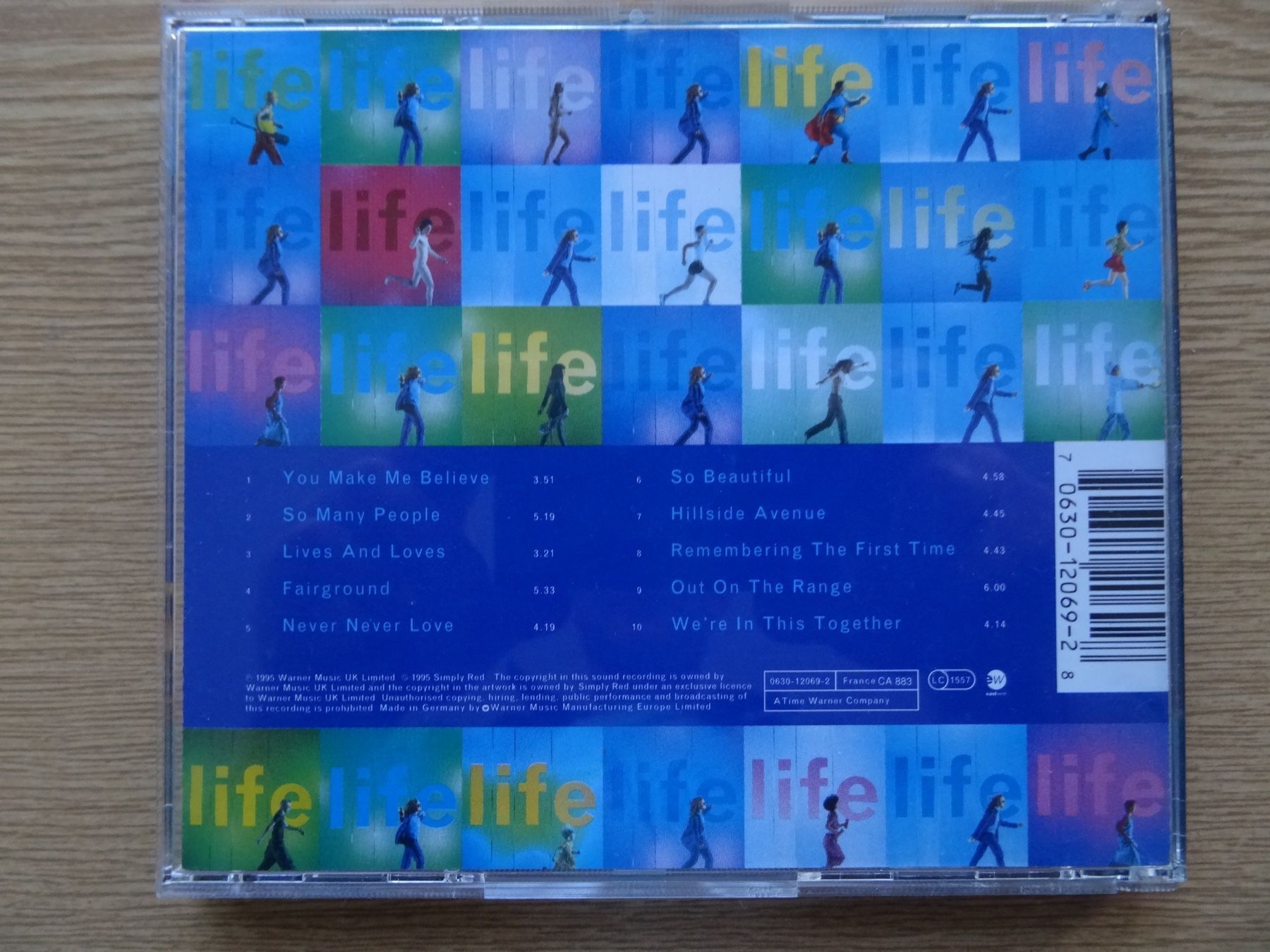 CD: Simply Red Life CD 1995 – Usato da Zürich venduto da burdan 1