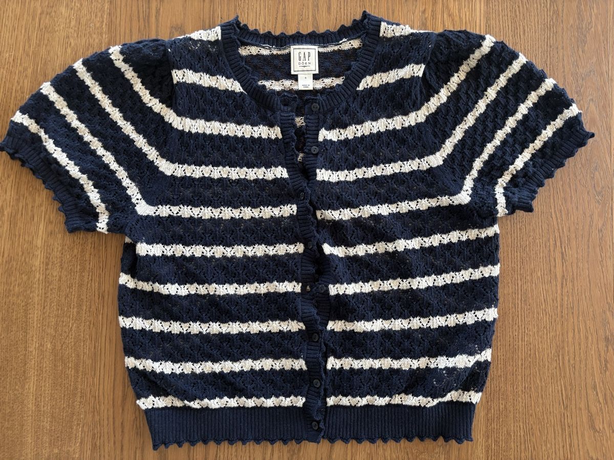 Gap Camicette: Dôen x GAP Blouse Strickjacke gestreift / Small – Usato da Zug venduto da bia_v6gf 1