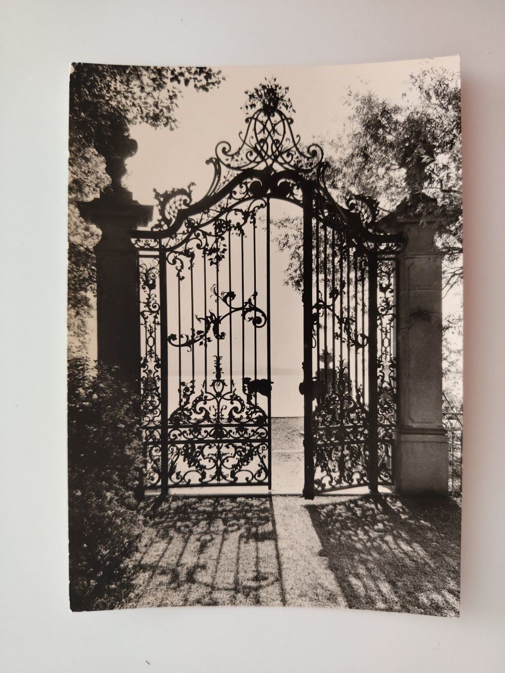 Cartoline postali: Mammern Parktor  TG dat. 1974 B.Rast – Usato da Ohmstal venduto da Lebensfreude05