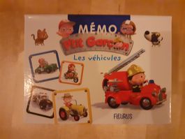 Mémory thème véhicules