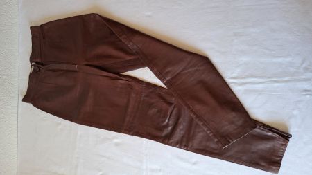Sehr schöne, weiche Lederhose Damen, gefüttert, G. 36