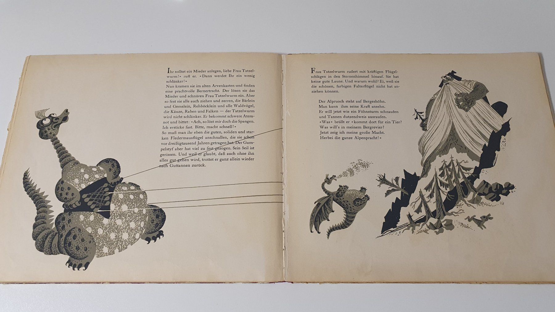 Libri: Tatzelwurm und Alpruoch – Usato da Dietlikon venduto da Justus4 3