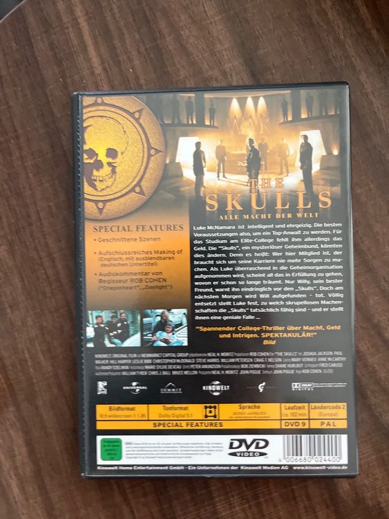 The Skulls DVD 📀 - Paul Walker | Kaufen auf Ricardo