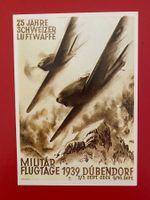 Lithographie - 25 ans de la Force Aérienne Suisse