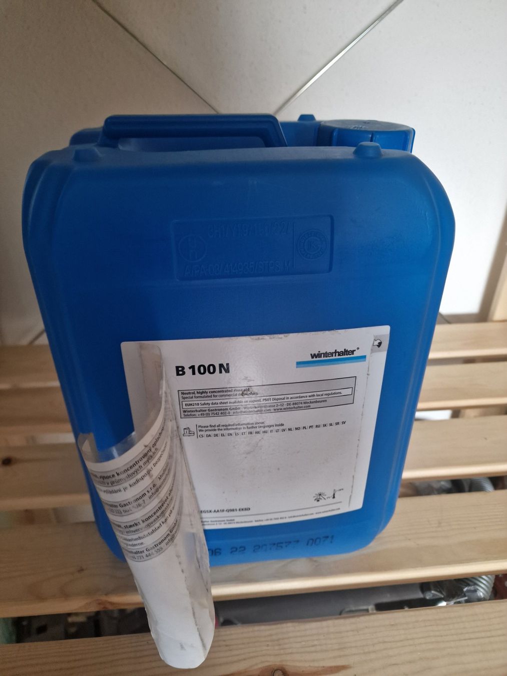 Pflegeprodukte: Winterhalter B 100 N Klarspüler – Neu und originalverpackt aus triesenberg von Hosman1 1
