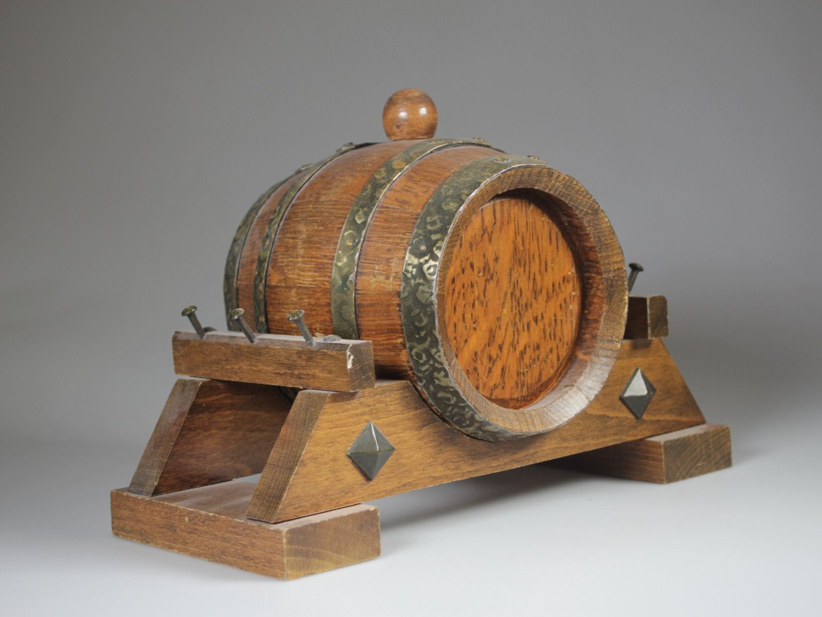 Accessori: Kleines Schnapsfass aus Holz mit Zapfhahn – Usato da Basel venduto da IRMAundFRED 3
