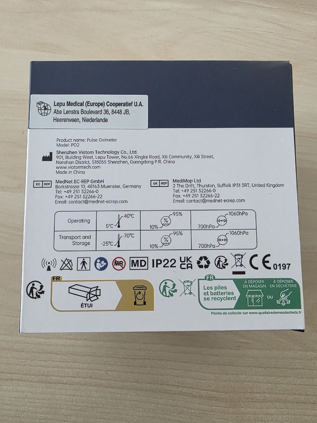 Misurare: Wellue O2Ring Pulse Oximeter neuwertig – Nuovo (secondo la descrizione) da Aarberg venduto da al_8gmx 2