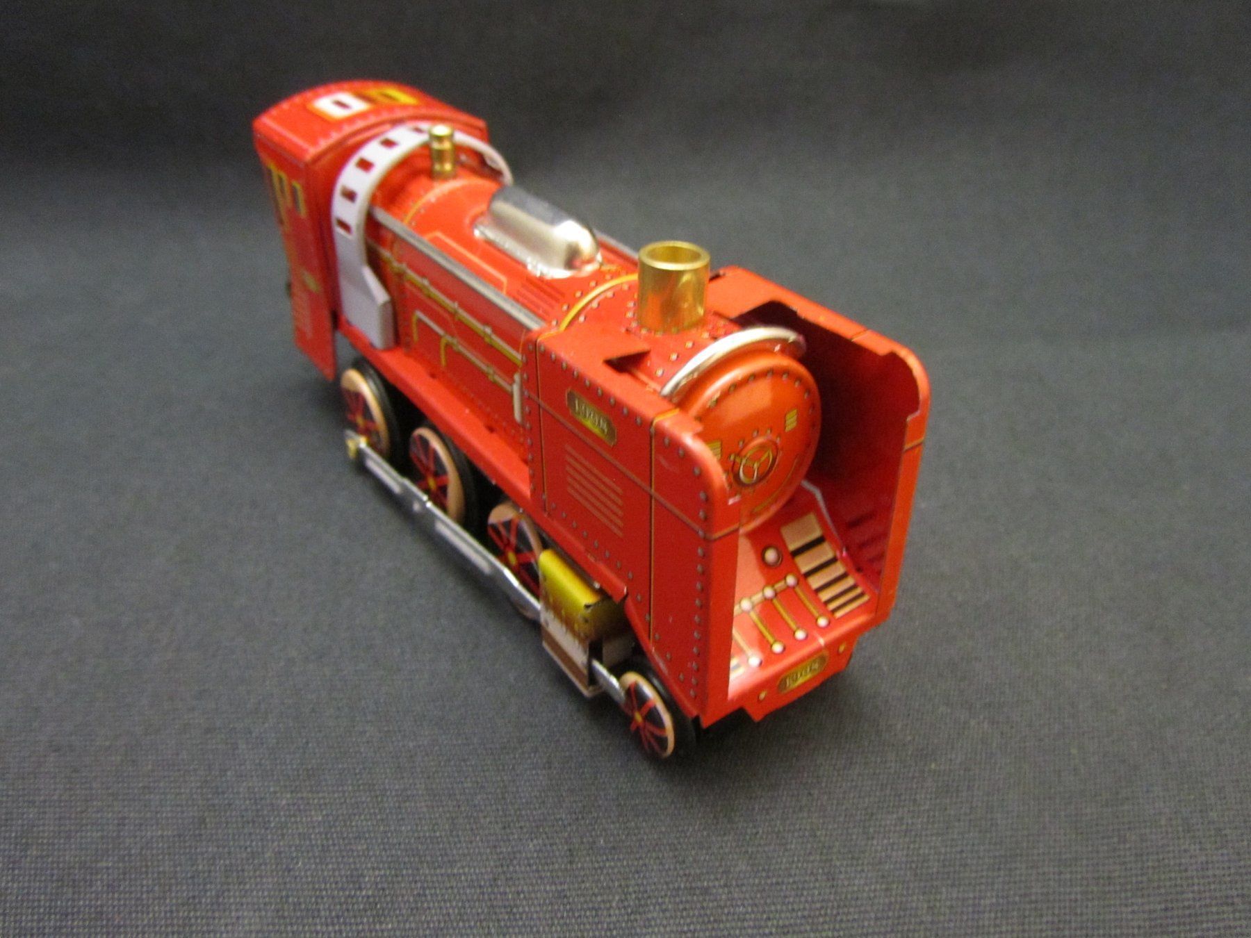 Giocattoli: Blech-Lokomotive rot – Nuovo e nell'imballaggio originale da Basel venduto da spinne02 4