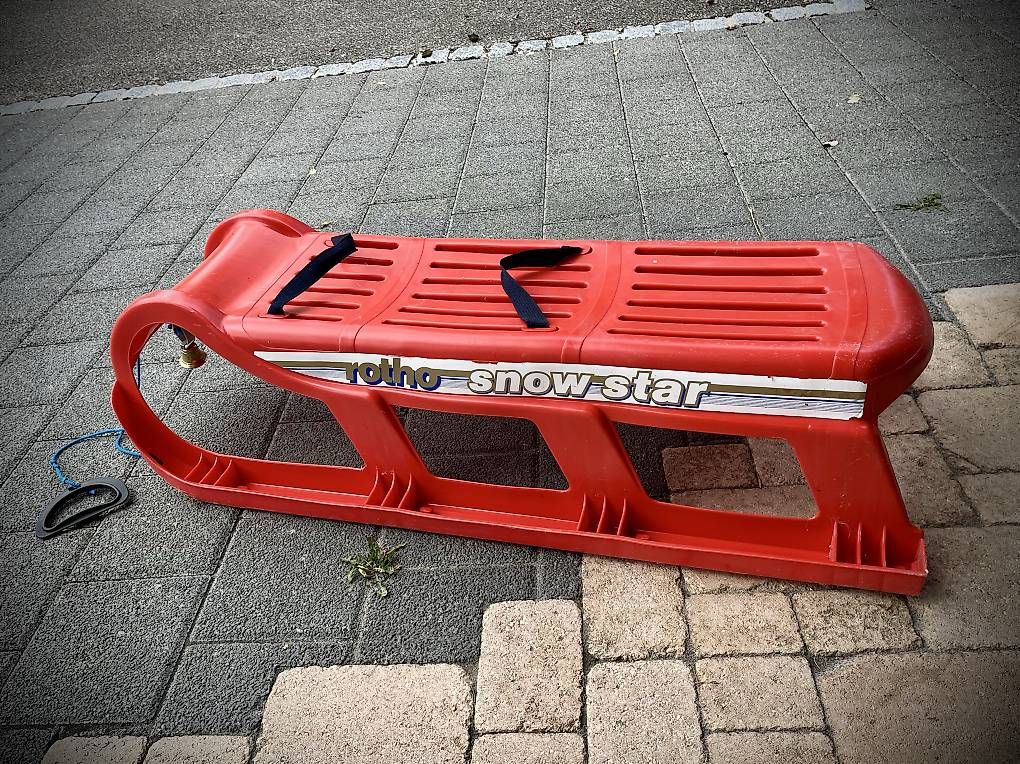 Luge: Robuster 2er Schlitten – D'occasion à Büren an der Aare par tadowa 1