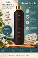 💗 Stilvolle 1-Liter-Trinkflasche – Dein täglicher Begleiter