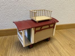 Schleich Wohnwagen mit Pferd und viel Zubehör