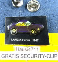 LANCIA FULVIA 1967 AUTO OLDI PIN GLASIERT mit SECURITY-CLIP