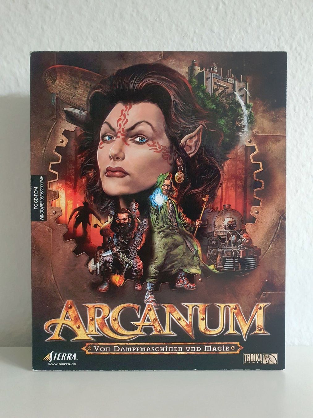 Spiele: PC Game Arcanum (2001) Big Box mit Klappcover – Gebraucht aus Greifensee von perfectioN88 1