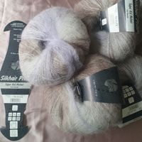 Lana Grossa Silkhair Print, Taupe-Lila 315-343548