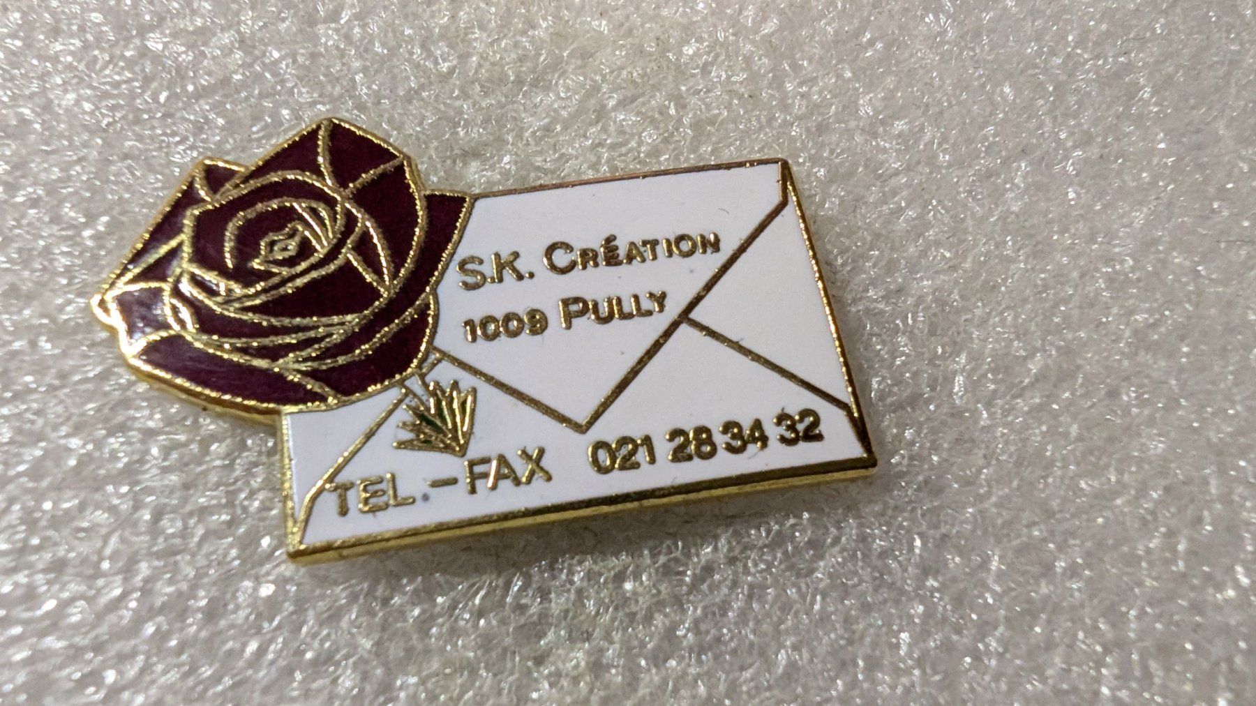 Placchette & Badge: Ansteckpin 203: SK Creation – Usato da Oppligen venduto da Pin-Fall-Shop