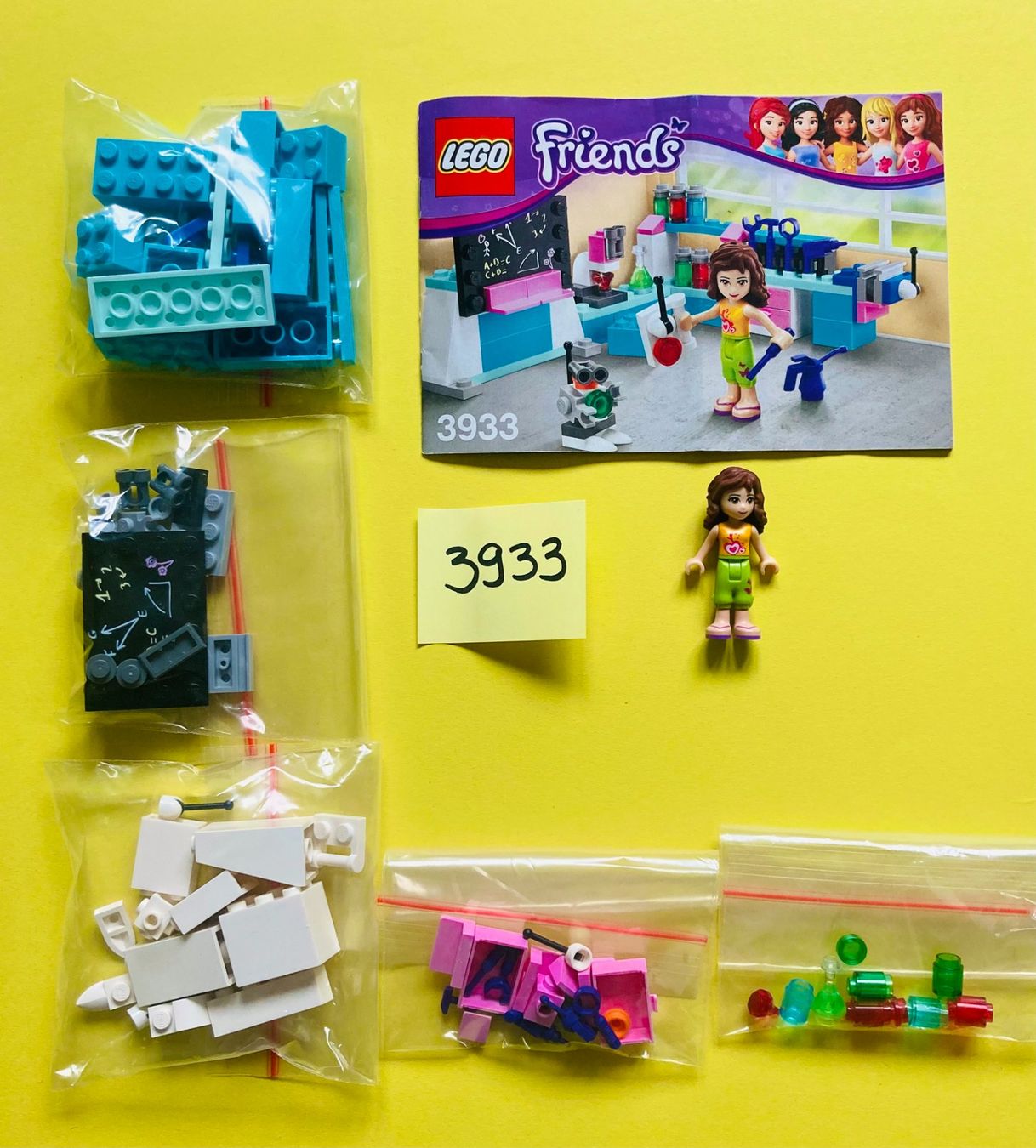 LEGO Friends 3933 Olivia's Ideenwerkstatt komplett sortiert (Gebraucht ...