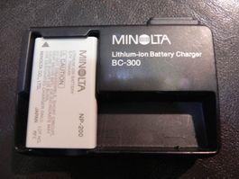 Chargeur + Batterie Minolta NP-200 BC-300 (453)