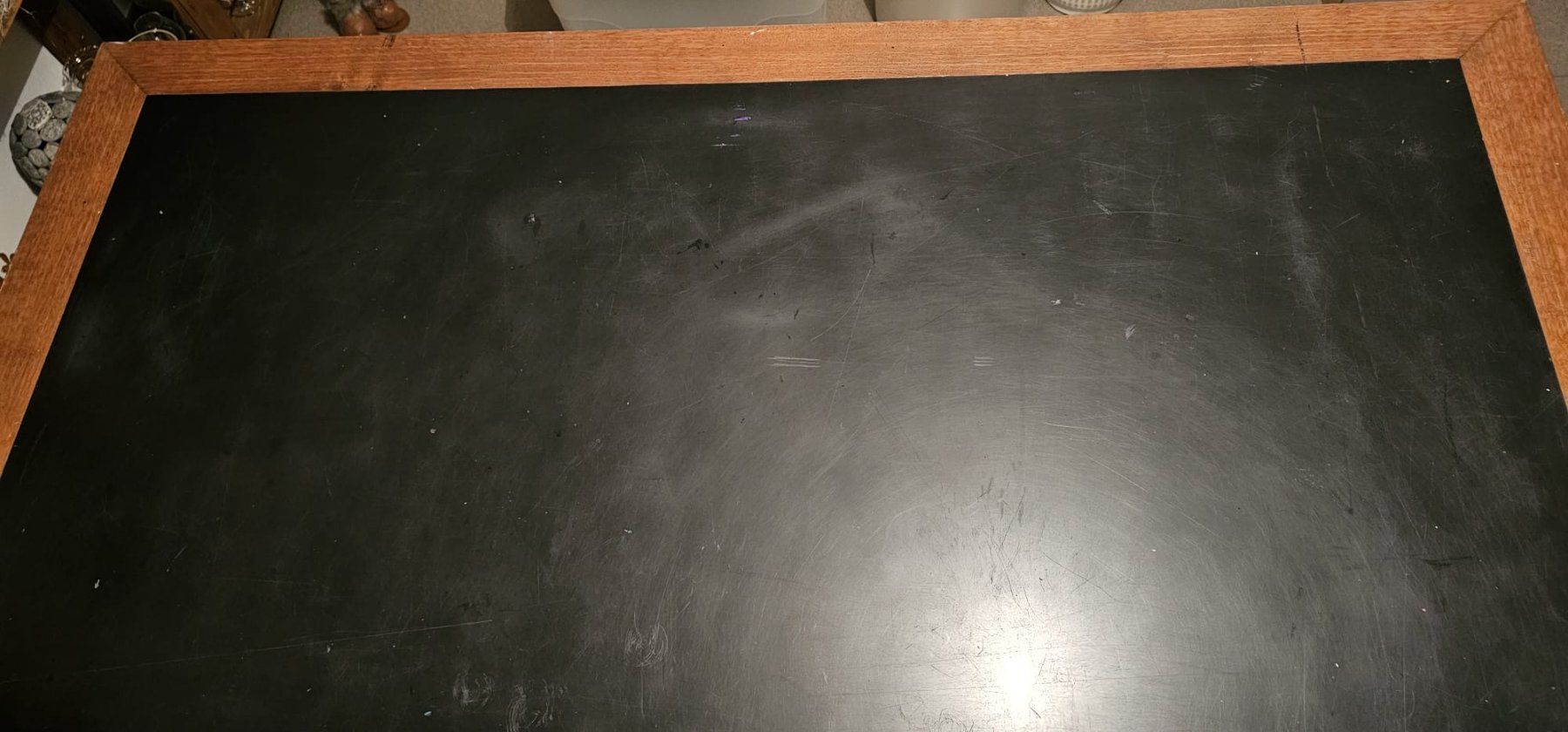 Tavoli: Massiver Holztisch Eiche mit Einlage 160x90cm H79cm – Usato da Waltenschwil venduto da gaby70 4