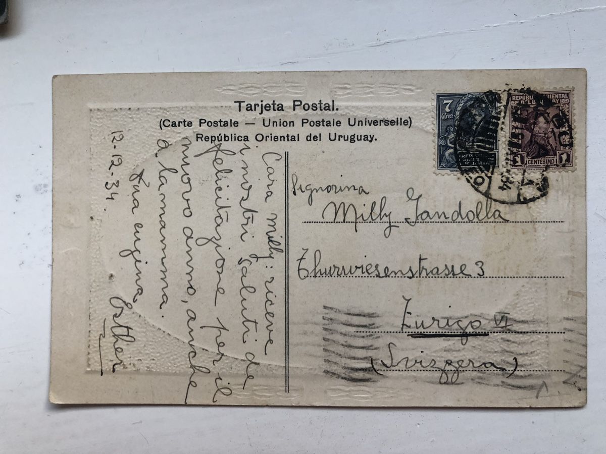 Ansichtskarten: 5 exotische antike URUGUAY Ansichtskarten MONTEVIDEO – Gebraucht aus Lufingen von Rac0 3