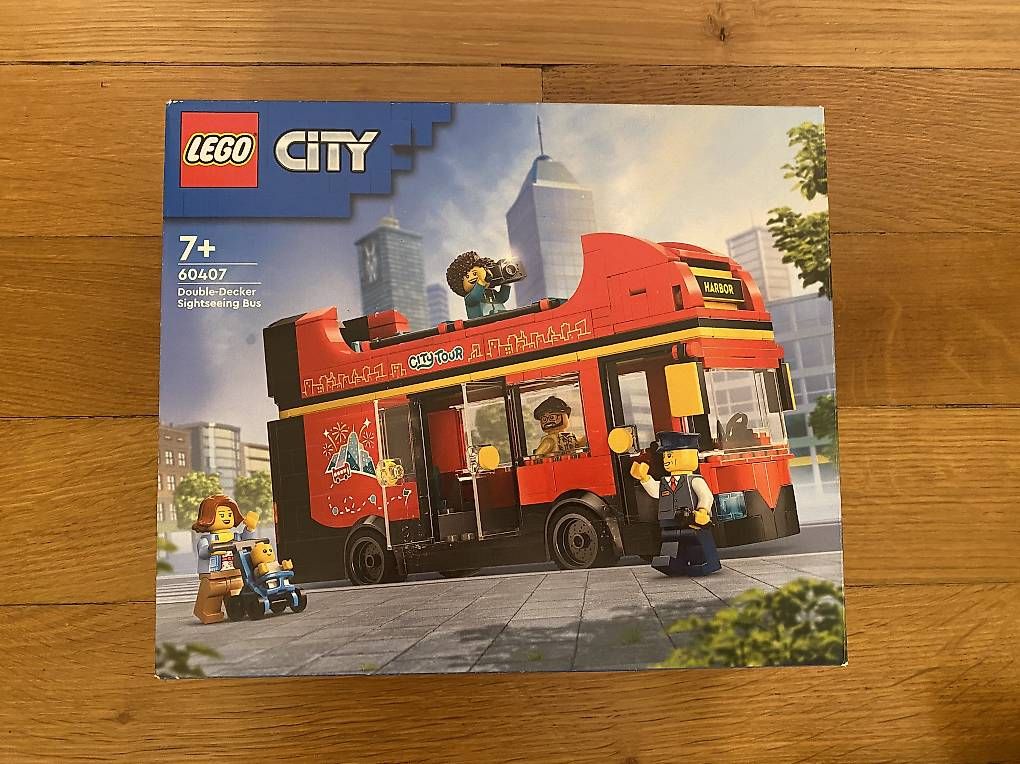 Lego Kit di costruzioni: Lego City 60407 Double-Decker Sightseeing Bus – Usato da Muttenz venduto da Bugijeta