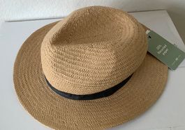 Sommerlicher Strohhut H&M Gr. M beige neu